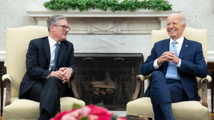 Starmer niega que Biden esté senil y afirma que le ha visto en ‘muy buena forma’ durante la cumbre de la OTAN