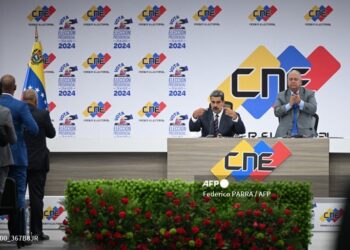 ‘¡Que entregue el poder!’: protestas contra reelección de Maduro en Venezuela