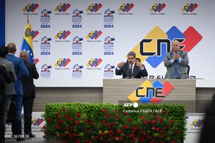 ‘¡Que entregue el poder!’: protestas contra reelección de Maduro en Venezuela