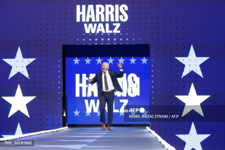 La convención demócrata recibe a Tim Walz, compañero de fórmula de Kamala Harris en EEUU