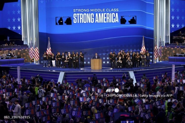 Delegados demócratas propalestinos saludan salida de Biden y miran con escepticismo a Harris