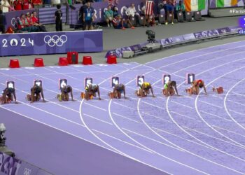 Juzgarán en noviembre a australiano por intentar irrumpir en final de 100 m en París 2024