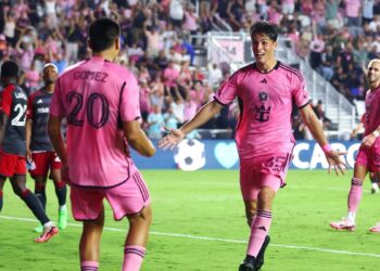 Paraguayo Gómez y argentino Redondo anotan en Inter Miami en noche con récord en la MLS