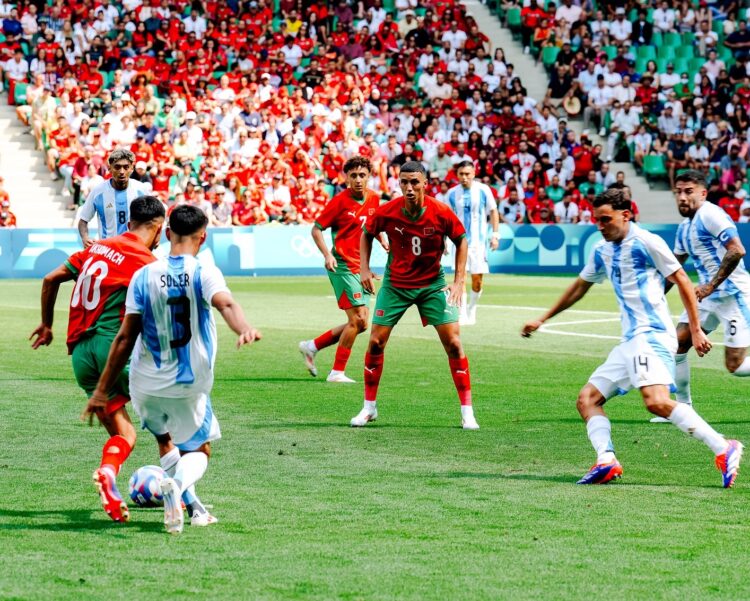 Incidencia del partido entre Marruecos y Argentina