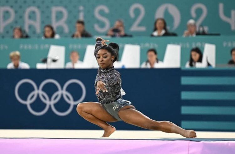 Simone Biles, gimnasta estadounidense