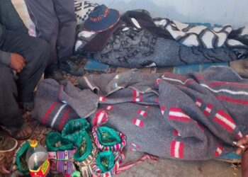 Los cuatro miembros de la familia fallecieron ahogados en el lago Titicaca..