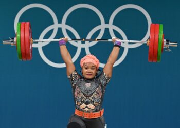 La ecuatoriana Dajomes, medalla de bronce en halterofilia en París-2024