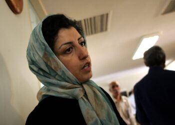 Activista Narges Mohamadi en 2007
