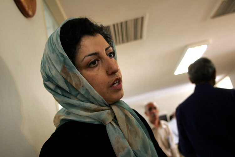 Activista Narges Mohamadi en 2007