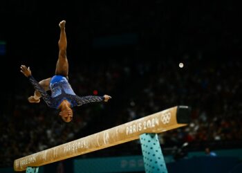 Simone Biles reconquista el concurso general de gimnasia