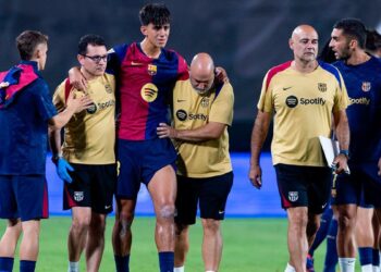 El Barça confirma lesión en ligamento cruzado de Marc Bernal