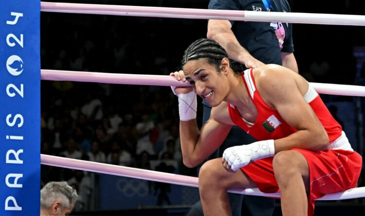 Imane Khelif, boxeadora argelina