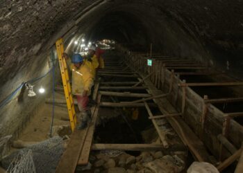 La reparación de la bóveda del río Choqueyapu llega al 22%