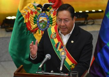 Luis Arce Catacora, presidente de Bolivia. Foto: APG