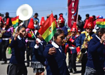 El desfile por las fiestas patrias cambiará de ruta en La Paz