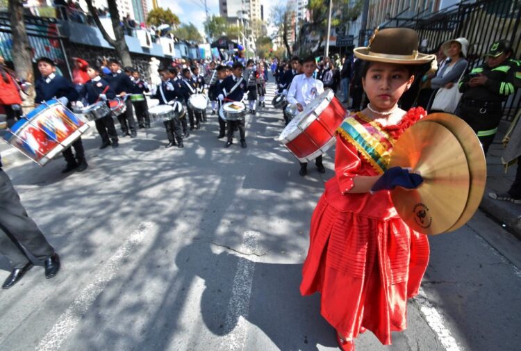 El jueves, San Pedro y Sopocachi se paralizan por el desfile escolar