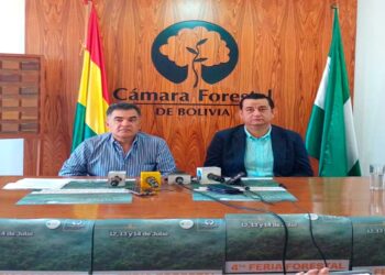 Ejecutivos de la Cámara Forestal.
