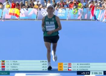 Garibay acaba en el puesto 60 en los 42k de los JJOO de París
