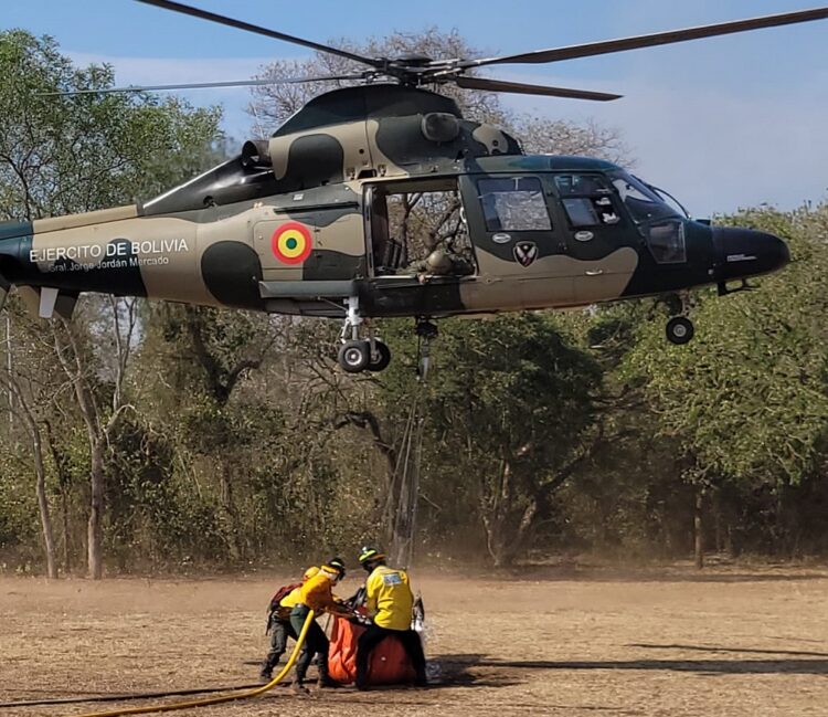 Defensa anuncia patrullajes aéreos ante incendios
