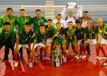 Riberalta se consagra campeón del Nacional de Selecciones Provinciales Mayores de futsal