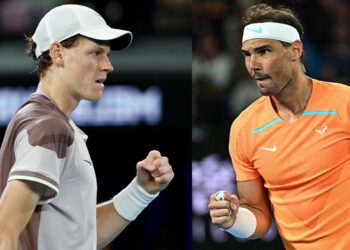 Sinner mantiene el número 1 del tenis mundial y Nadal sube 100 puestos