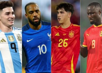 Los rostros más conocidos del fútbol masculino en París 2024