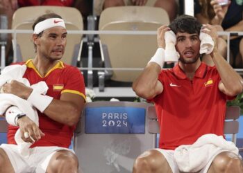 Nadal pierde en dobles junto a Alcaraz y se despide agradecido de París