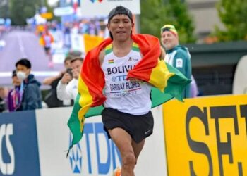 Bolivia sueña, Garibay ya corre en el maratón 42k de los JJOO de París