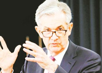 El presidente de la Fed, Jerome Powell, la autoridad clave encargada de la política monetaria en la potencia norteamericana.