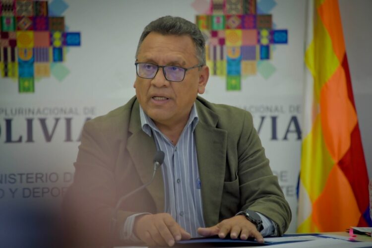 El viceministro de Promoción y Vigilancia Epidemiológica, Max Enríquez..