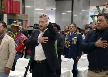 Arce posesiona a los nuevos ministros de Hidrocarburos, Trabajo y Desarrollo Rural