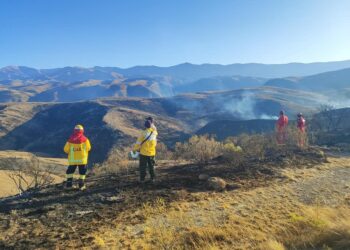 Defensa Civil confirma un fallecido en el incendio de Tarija