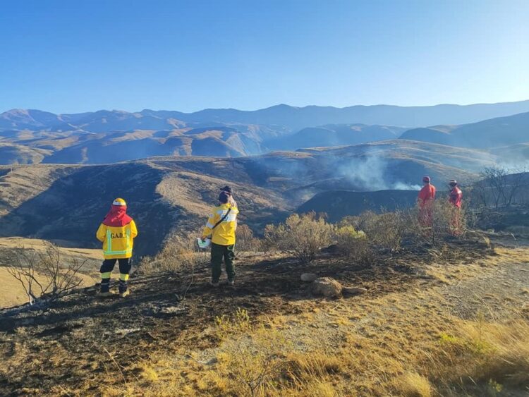 Defensa Civil confirma un fallecido en el incendio de Tarija