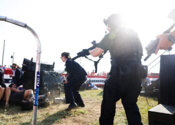 Pánico y plegarias durante tiroteo contra Trump en un mitin