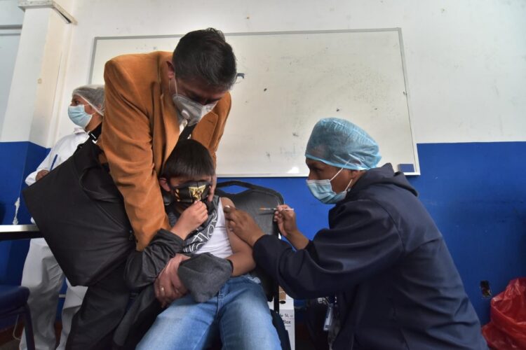 Nueve de cada 10 niños de hasta 12 años se vacunaron contra la influenza