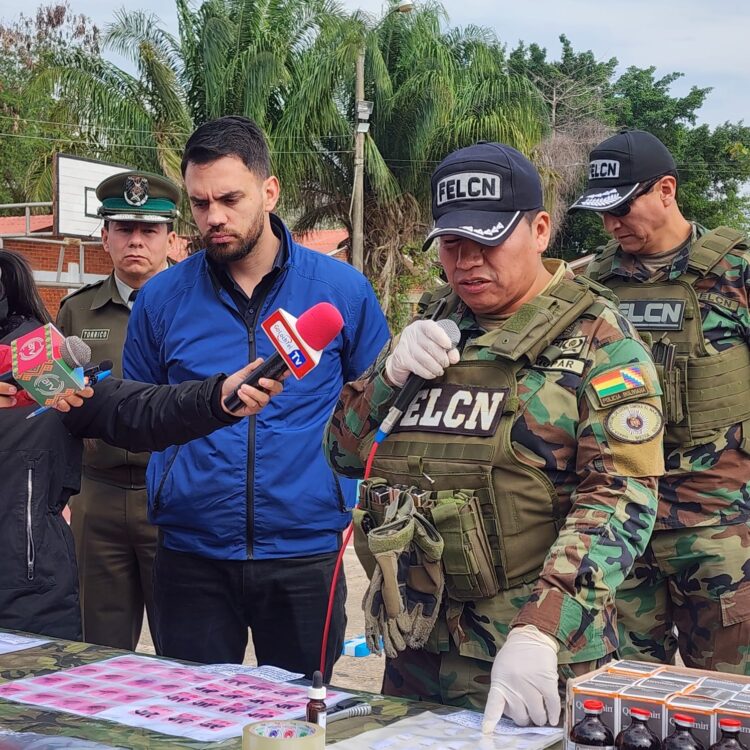 En tres operativos, la FELCN afecta al narcotráfico con cerca de $us 2 millones en Beni