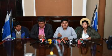 Por proclamación en El Alto, el MAS arcista responsabiliza a Evo ante posibles agresiones