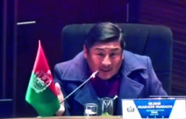 Denuncian a senador del MAS por sesionar en estado de ebriedad