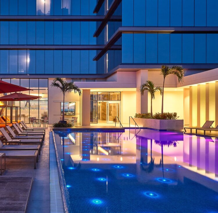 Un invierno de ensueño en el Hotel Marriott
