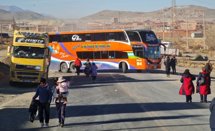Transporte anuncia un ‘paro movilizado’ nacional para el 1 de agosto