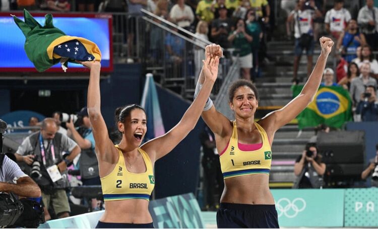Las brasileñas Ana Patrícia y Duda se proclamaron campeonas olímpicas de vóley de playa.