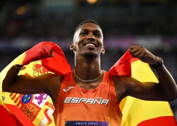 El español Jordan Díaz gana oro olímpico en triple salto, Pichardo plata