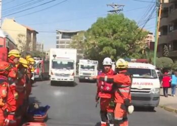 El Gobierno e instituciones realizan un simulacro de sismo en Cochabamba