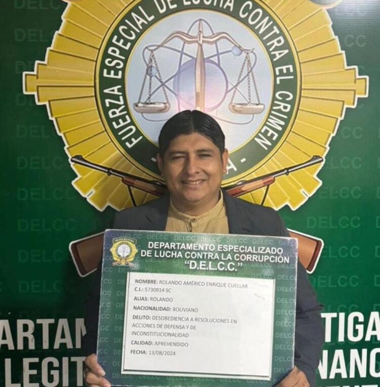 Diputado Cuéllar fue aprehendido por no respetar una acción de privacidad
