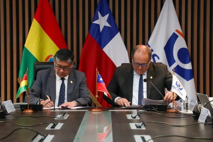 Las Fiscalías de Bolivia y Chile crearán un equipo conjunto para combatir delitos transnacionales