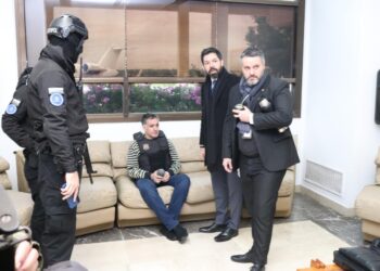 Federico Santoro, mano derecha de Marset, es extraditado a los EEUU