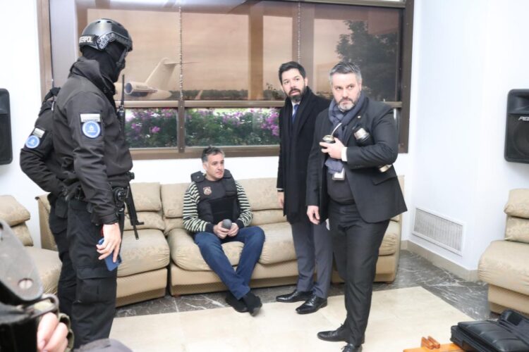 Federico Santoro, mano derecha de Marset, es extraditado a los EEUU