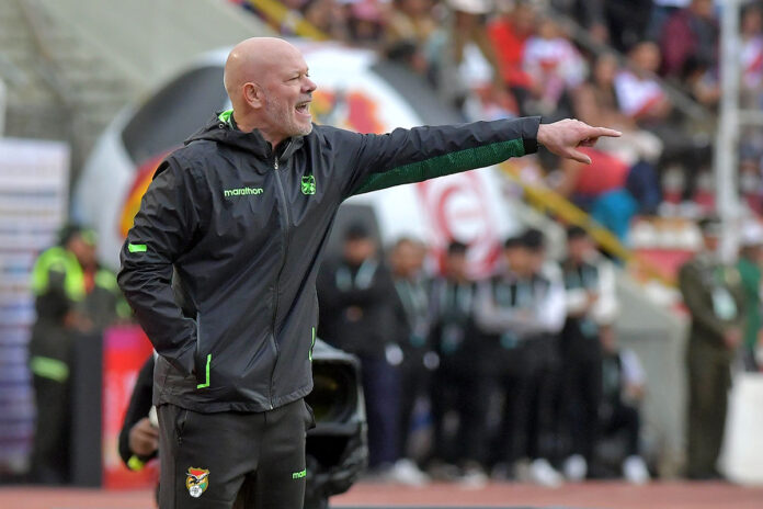 Antonio Carlos Zago, entrenador de la selección boliviana