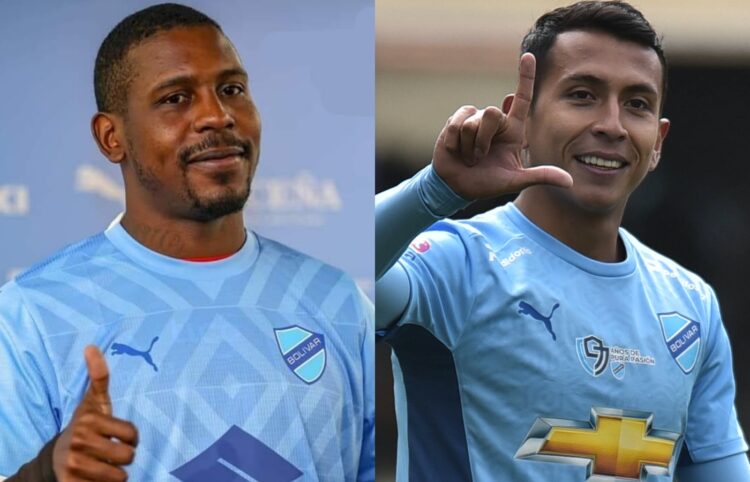 El ecuatoriano Ordóñez (izq.) y el boliviano Fernández