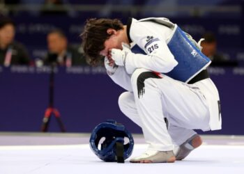 ‘Los verdaderos héroes son los niños de Gaza’, dice taekwondista palestino